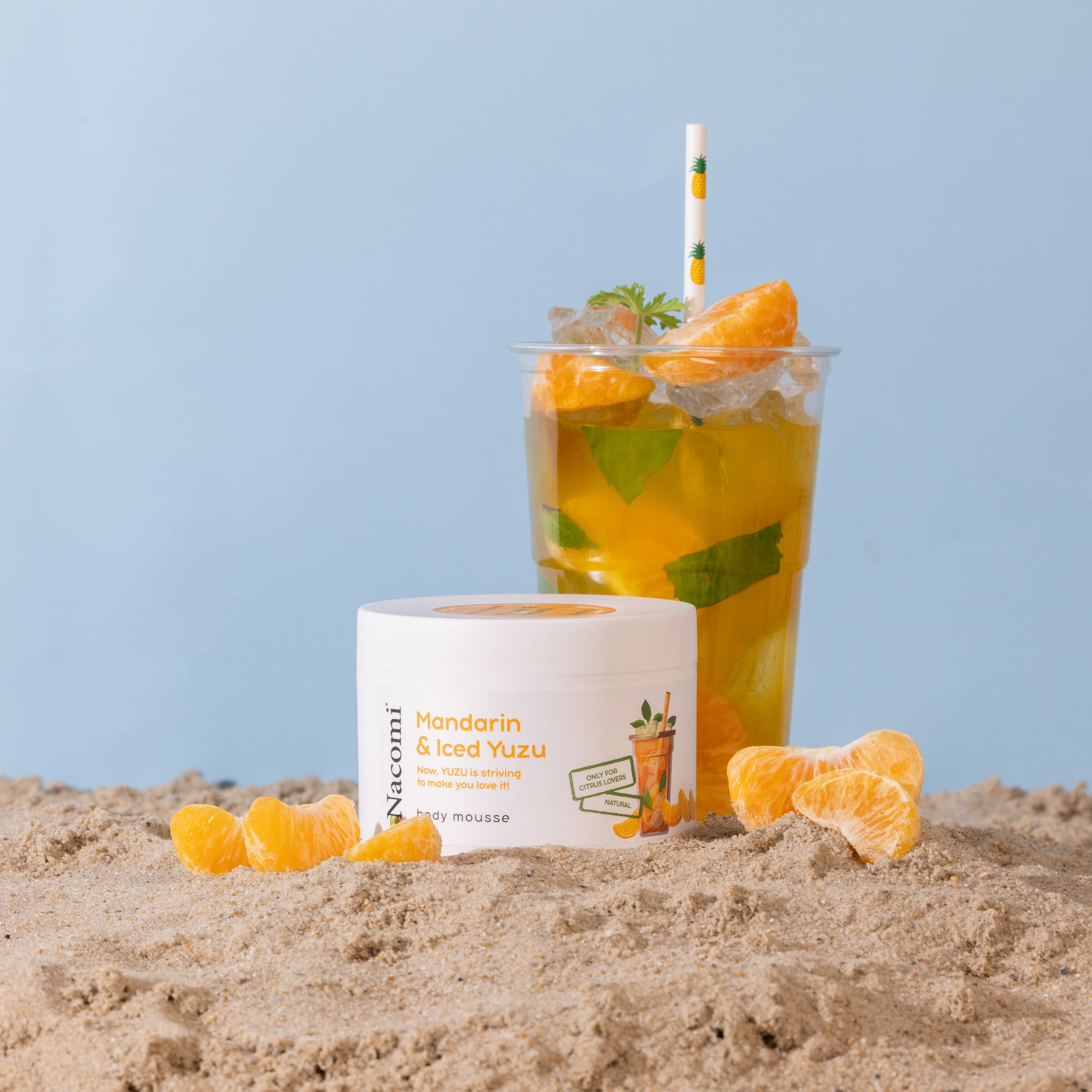 Nacomi - Mus do ciała o zapachu mandarynki i yuzu 180ml