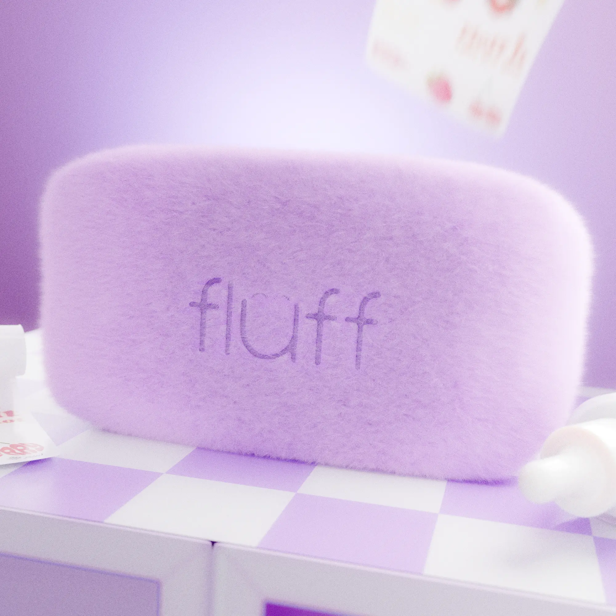 Fluff - Kosmetyczka Cutie Keeper - fioletowa
