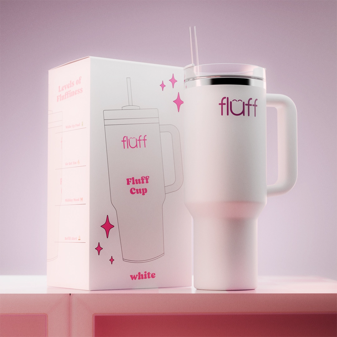 Fluff Cup - Biały